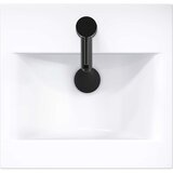  Kupaonski umivaonik s sudoperom Crna 42 x 40 x 84,5 cm | shoptok.hr