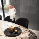 Toolight Zrcalna stropna svjetiljka Rose Gold APP1765-1CP | shoptok.hr
