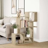vidaXL Pregrada / regal za knjige boja hrasta 92x29x112 cm drveni Cijene