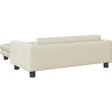  Krevet za pse s produžetkom krem 100 x 50 x 30 cm baršunasti | shoptok.hr