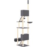  Penjalica za mačke od poda do stropa tamnosiva 277 - 303 cm | Eponuda.ba