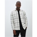 LC Waikiki regular fit long sleeve plaid men's shirt jacket Cene