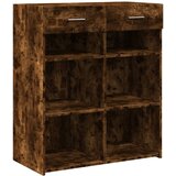 Maison Chic Komoda - Predalnik dimljeni hrast 80x42,5x93 cm inženirski les, (21717418) Cene