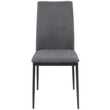 XXXL Stol Gitty Črno, Blago | Shoptok.si