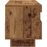 TV ormarić LED boja drva 100x35x40 cm konstruirano drvo | shoptok.hr