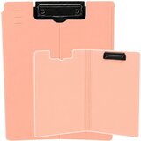  Clipboard Board With Cover Metal Clip A4 Plastic Office Pink Cijene