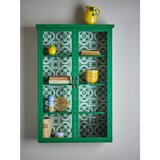 Bloomingville Zelena stenska vitrina iz masivne jelke 81x122x22 cm Hazem – | Shoptok.si