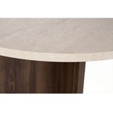 Hanah home Trpezarijski sto Virella Travertine Venezia Walnut | Eponuda.com