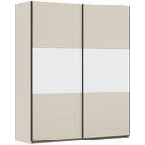 Rauch Möbel OMARA Z DRSNIMI VRATI, bela, barve aluminija, barve šampanjca | Shoptok.si