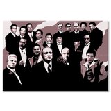  Najveći mafijaši na platnu the mafia family (mafia pop art) | ePonuda.com