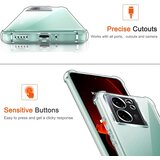 Techsuit Shockproof Clear Silicone prozirna maskica otporna na udarce za Xiaomi 13T / 13T Pro | shoptok.hr