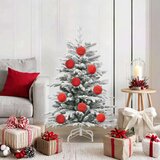 vidaXL Set božičnih okraskov 15 pcs Rdeča | Shoptok.si