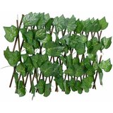  Proširiva rešetka od lažnog lišća grožđa zelena 5 kom 180x20 cm | shoptok.hr