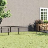  Kavez za pse crni 16 m² čelični | shoptok.hr