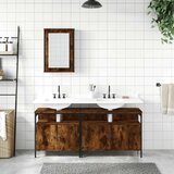 vidaXL 3-dijelni set kupaonskog namještaja boja hrasta drveni | shoptok.hr