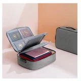 1+1 Gratis Organizator za dokumenta sive boje 37x27x10