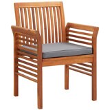 Maison Chic Vrtni jedilni stoli - Stol za vrt z blazinami 8 kosov trden akacijev les JS447, (21878929) | Shoptok.si