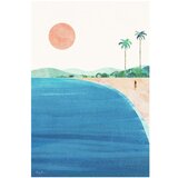Travelposter Plakat 30x40 cm Paradise Beach Cijene