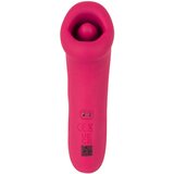You2Toys Oral Fun - vibrator za klitoris sa sisajućom i jezičnom stimulacijom (roza) | shoptok.hr