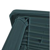  Vrtni stol od plastike zeleni 101 x 68 x 72 cm | shoptok.hr