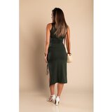 Fenzy Elegantna Maxi Haljina, Maslinasta | shoptok.hr