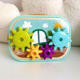 Woopie Green Montessori slagalica s klinovima u kutiji, toranj s perlicama | shoptok.hr