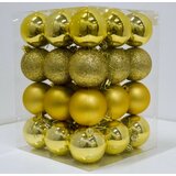 Novogodišnji set ukrasnih kuglica 36kom - Zlatni ( 19002 ) Cene'.'