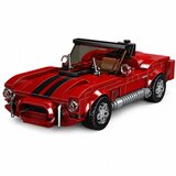  Construction Bricks Classic Car S.Cobra Red Display Case 391 pcs. | Shoptok.si