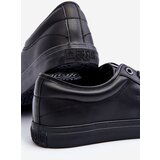 Big Star Men's Sneakers Made of Eco Leather Black | ePonuda.com