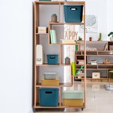 Homéa Svijetlo zelena plastična kutija za pohranu s poklopcem 24,5x18x15 cm – | shoptok.hr