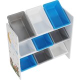 Kondela Organizator/stojalo za igrače, večbarvna/z vzorcem, DARLING TIP 3 | Shoptok.si