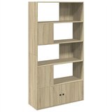 Maison Chic Knjižna omara - Knjižni regal sonoma hrast 100x36x189 cm inženirski les, (21724790) Cene