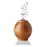 WALLXPERT drvena vaza boja orah trovepoppy 2 | ePonuda.com