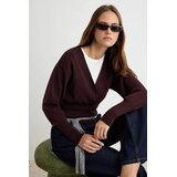 TRENDYOLMILLA Trendyol ženska suknja Waist-Wrap, smeđa | Eponuda.com