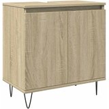 Kupaonski ormarić boja hrasta 58x33x60 cm konstruirano drvo Smeđa | Shoptok.si
