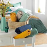 Douceur d intérieur Zelena plahta s gumom od organskog pamuka 140x190 cm Biolina – | shoptok.hr
