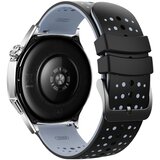 INF 22 mm silikonski pašček, združljiv s Suunto 9 Peak, Huawei, Xiaomi, Redmi in Samsung - dvobarvni dizajn z zvezdnim nebom Black+Grey, (5000085371) | Shoptok.si