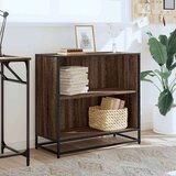 vidaXL Ormar za knjige smeđi hrast 80,5x35x76 cm izrađeno drvo | shoptok.hr