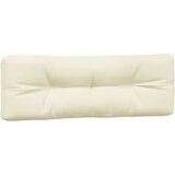  Jastuci za palete 2 kom krem od tkanine Krema 120 x 80 x 12 cm | shoptok.hr