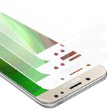 Cadorabo 3x Celozaslonska zaščitna folija, združljiva z Samsung Galaxy J7 2018 - Zaščitna folija v transparentno z belo - 3-pack Kaljeno steklo za zaščito zaslona s trdoto 9H in 3D dotikom, (20547928) Cene