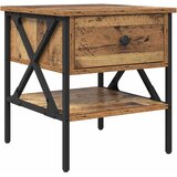  Noćni ormarić s ladicama Staro drvo 40 x 42 x 45 cm | Eponuda.ba