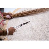 Lorena Canals Okrogla bombažna preproga Bubbly - Natural, Honey | Shoptok.si