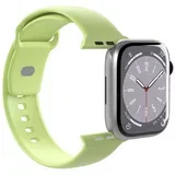 Pašček za Apple Watch 38 / 40 / 41 / 42mm serije Icon iz silikona, Matcha zelena, (5000295582)