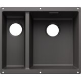 Blanco sudoper SUBLINE 340/160-U SILGRANIT GLAVNI BAZEN DESNO, bez InFino pribora - KAMENO SIVA | shoptok.hr