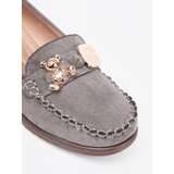 Shelvt Grey shoes with a golden teddy bear | shoptok.hr