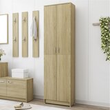  Ormar za predsoblje boja hrasta 55x25x189 cm konstruirano drvo Cene