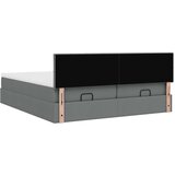 vidaXL Okvir kreveta s madracima tamnosivi 180x200cm tkanine | shoptok.hr