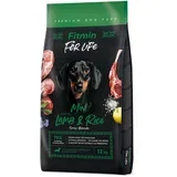 Dog For Life Mini jagnjetina & riž - Varčno pakiranje: 2 x 12 kg