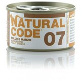 Natural Code cat konzerva za mačke - chicken and beef 85g Cene