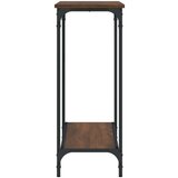  Konzolni stol boja hrasta 101x30 5x75 cm konstruirano drvo | shoptok.hr